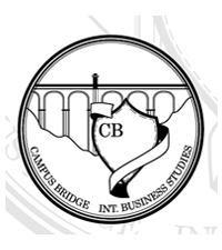 das Logo von CampusBridge steht für die Verbindung von der Theorie zur Praxis -  Motto des Teams